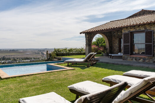 Tuscan-style Villa on a Wine and Olive farm in the Cape Winelands of Stellenbosch, South Africa