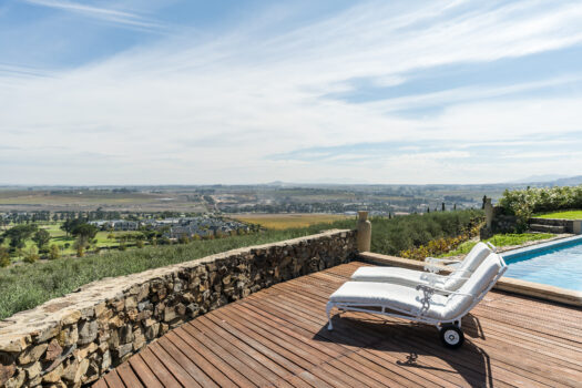Tuscan-style Villa on a Wine and Olive farm in the Cape Winelands of Stellenbosch, South Africa