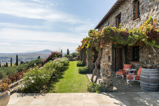 Tuscan-style Villa on a Wine and Olive farm in the Cape Winelands of Stellenbosch, South Africa