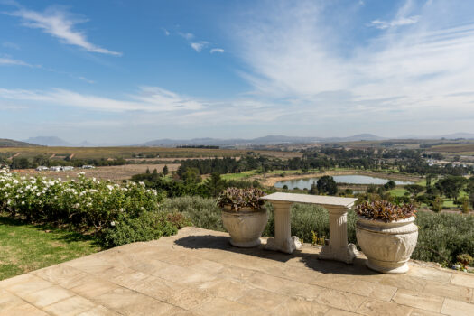 Tuscan-style Villa on a Wine and Olive farm in the Cape Winelands of Stellenbosch, South Africa