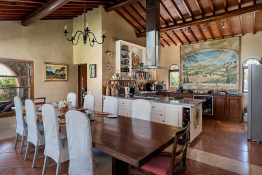 Tuscan-style Villa on a Wine and Olive farm in the Cape Winelands of Stellenbosch, South Africa