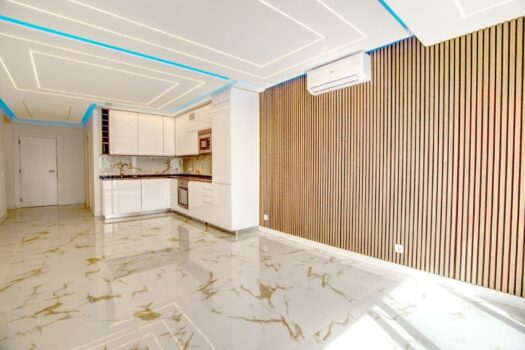 Luxury 2 bedroom, 2 bathroom apartment with sea view in Quarteira for sale